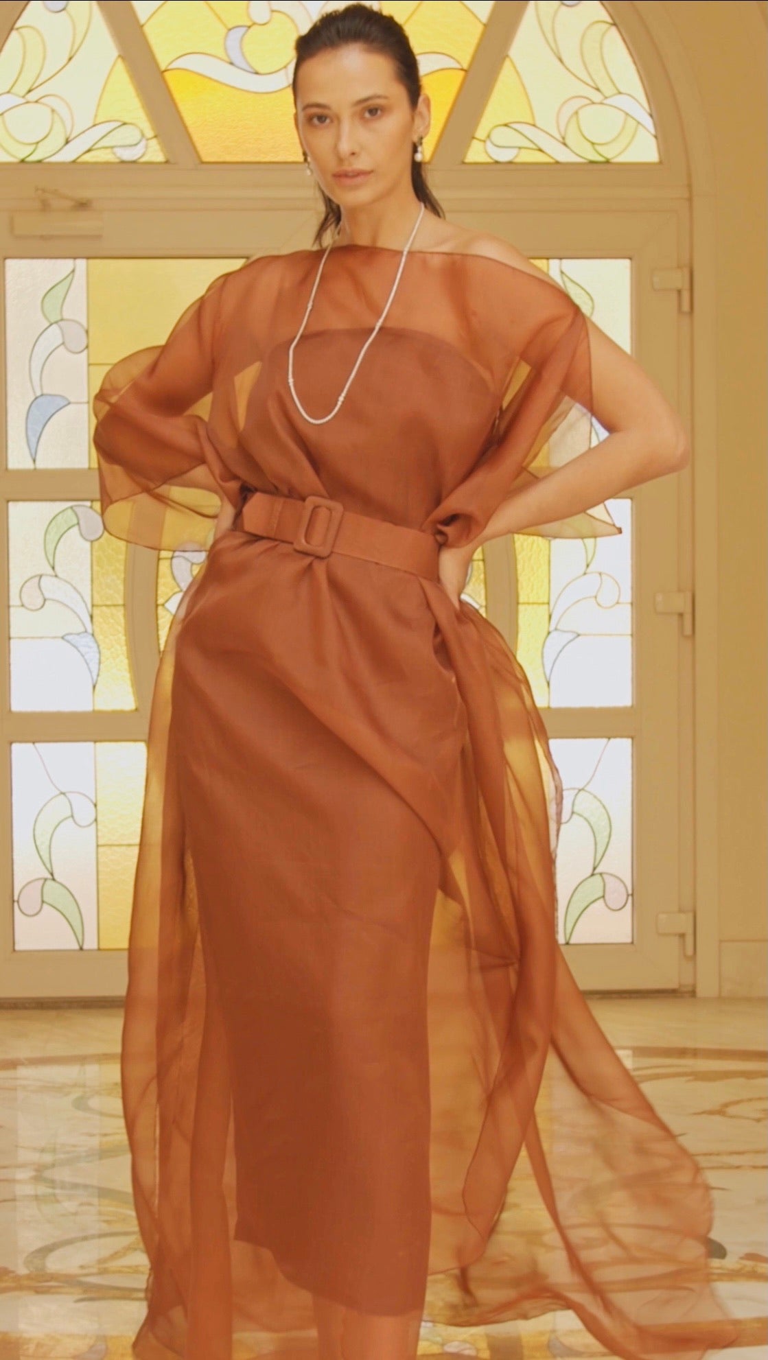Amber Belted dress